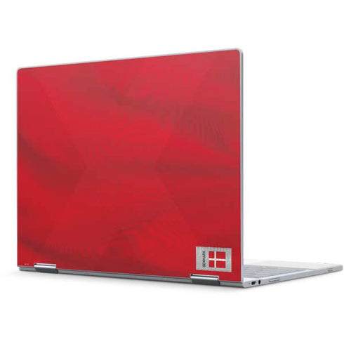 Denmark Soccer Flag Pixelbook Skin